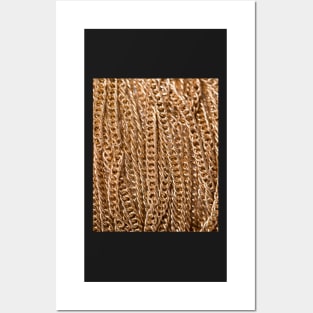 3D Gold Chains design  available on lots of items in the store great clothing design idea. Posters and Art